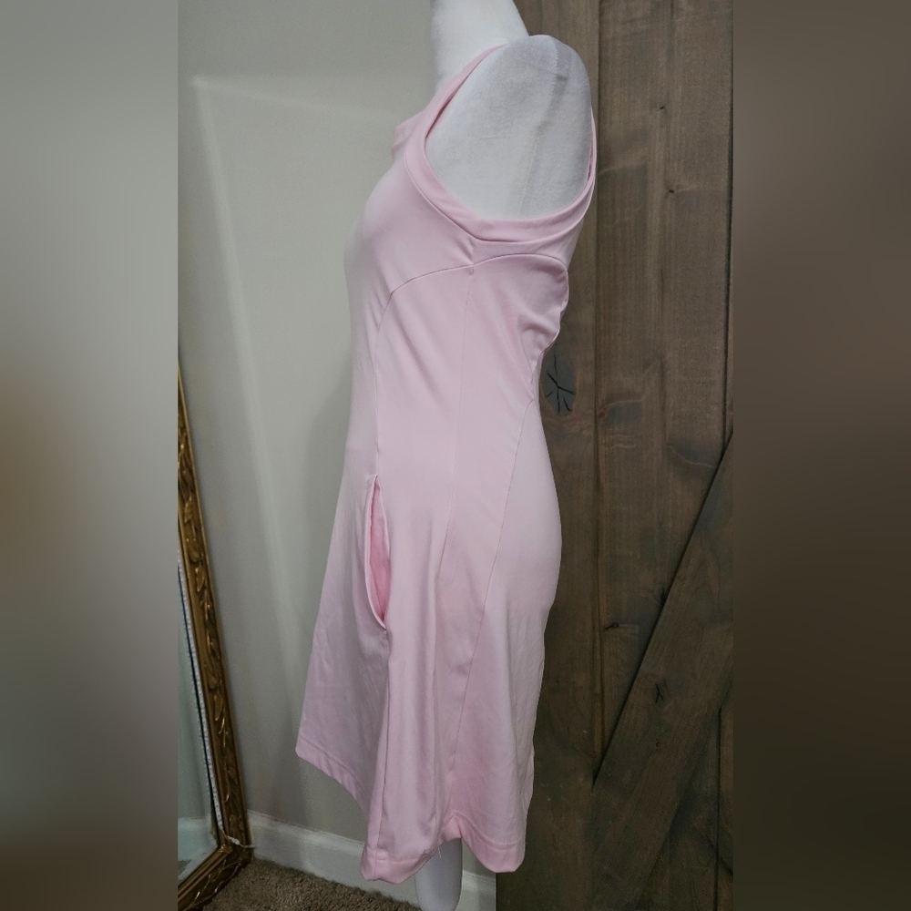 Adidas City Break Baby Pink Athletic Dress Tennis Golf Activewear Small - Picture 3 of 14